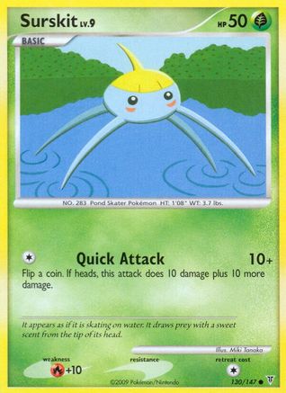 Surskit (130/147) [Platinum: Supreme Victors] Reverse Holofoil