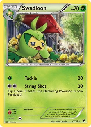 Swadloon (2/101) [Black & White: Noble Victories] Reverse Holofoil