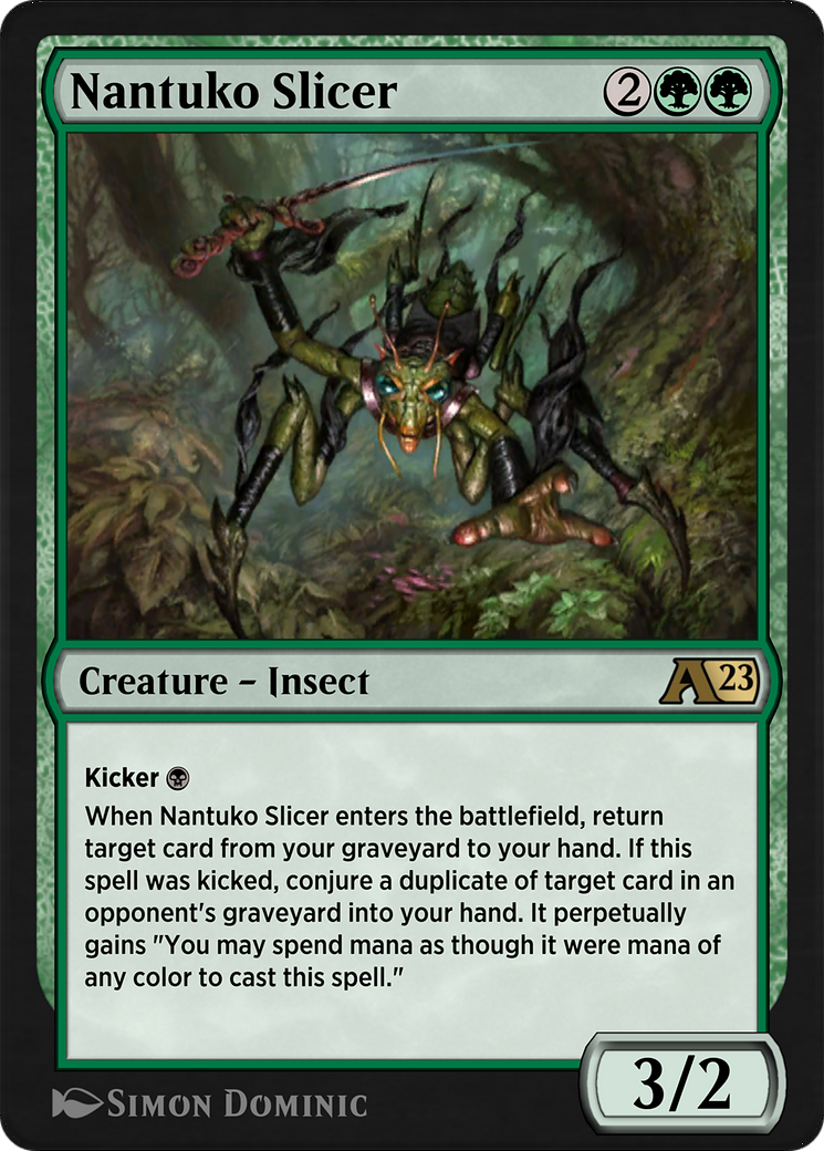 Nantuko Slicer  [Alchemy: Dominaria]