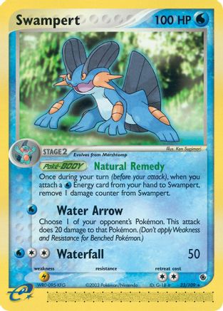 Swampert (23/109) [EX: Ruby & Sapphire] Reverse Holofoil