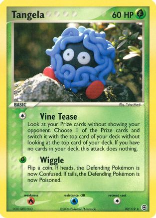 Tangela (30/112) [EX: FireRed & LeafGreen] Reverse Holofoil