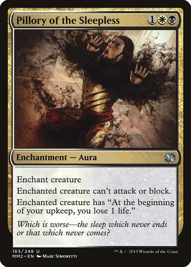Pillory of the Sleepless [Modern Masters 2015] Foil