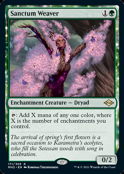 Sanctum Weaver [Modern Horizons 2] Foil