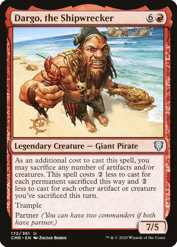 Dargo, the Shipwrecker [Commander Legends] Foil