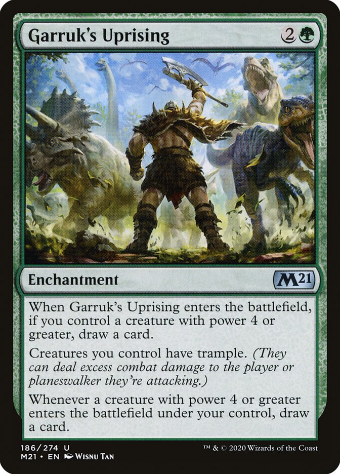 Garruk's Uprising [Core Set 2021] Foil
