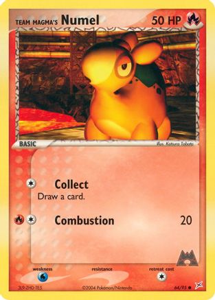 Team Magma's Numel (64/95) [EX: Team Magma vs Team Aqua] Reverse Holofoil