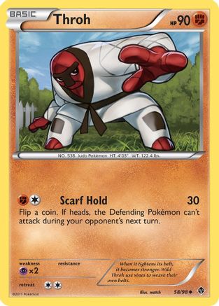 Throh (58/98) [Black & White: Emerging Powers] Reverse Holofoil