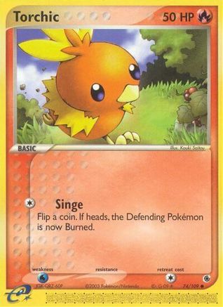 Torchic (74/109) [EX: Ruby & Sapphire] Reverse Holofoil
