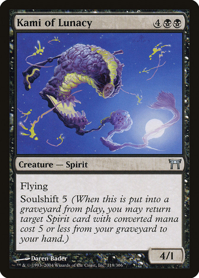 Kami of Lunacy [Champions of Kamigawa] Foil