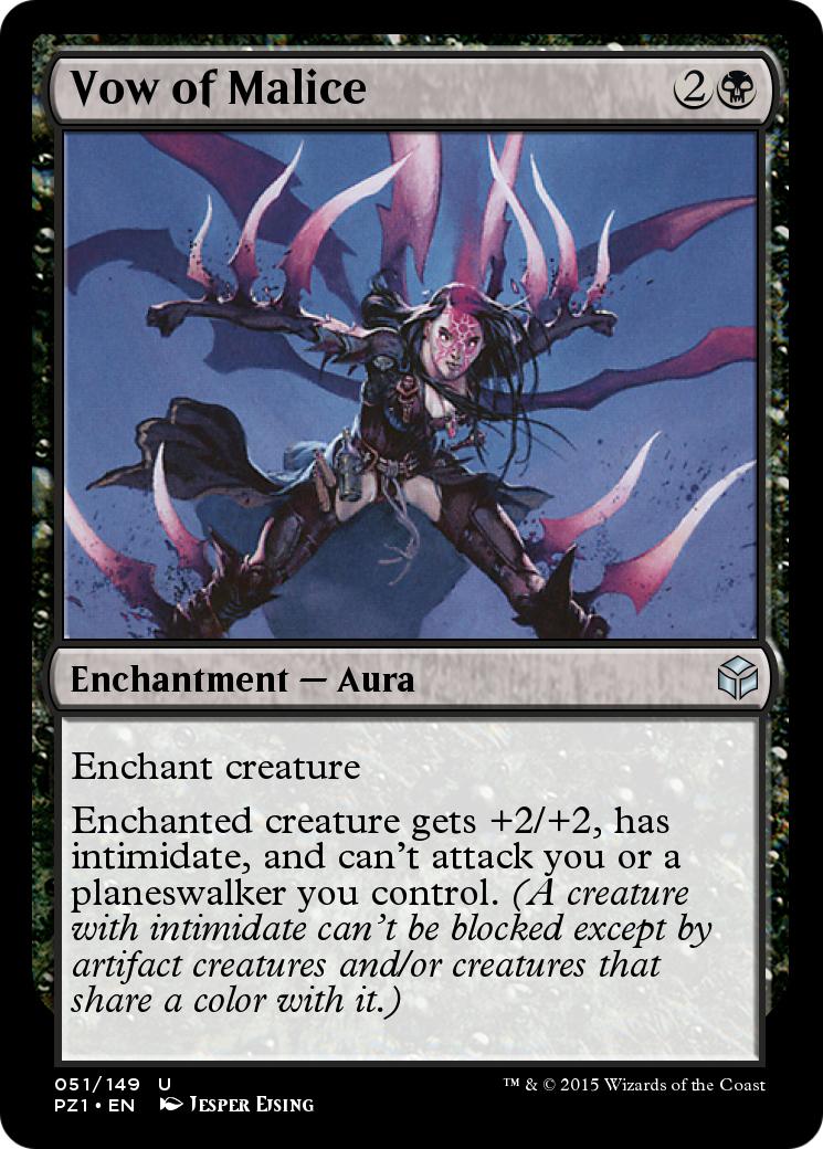 Vow of Malice  [Legendary Cube Prize Pack]
