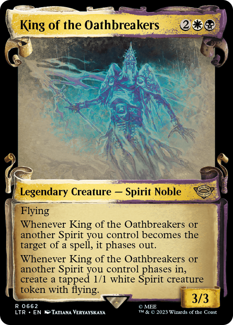 King of the Oathbreakers [The Lord of the Rings: Tales of Middle-Earth Showcase Scrolls] Foil
