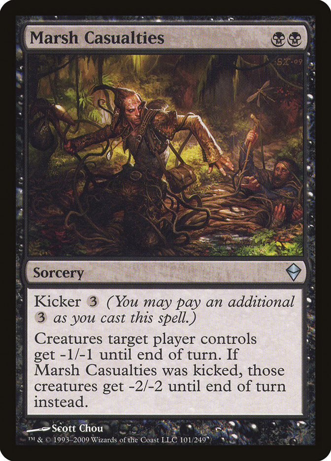 Marsh Casualties [Zendikar] Foil