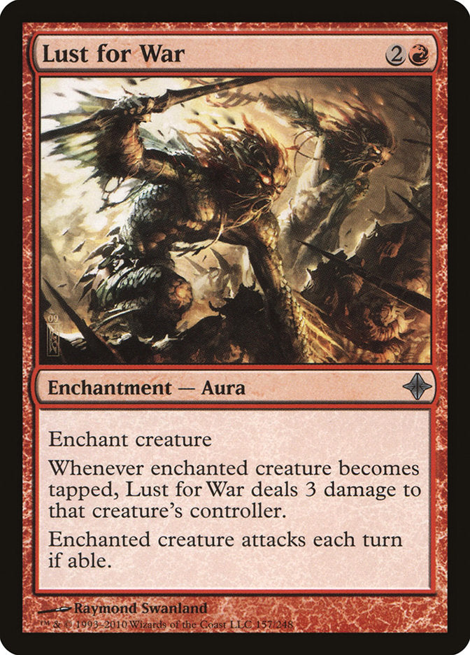 Lust for War [Rise of the Eldrazi] Foil