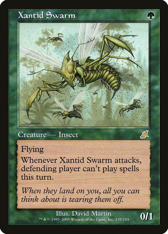 Xantid Swarm [Scourge] Foil