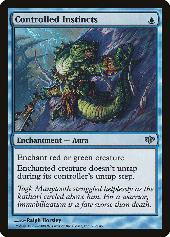 Controlled Instincts [Conflux] Foil