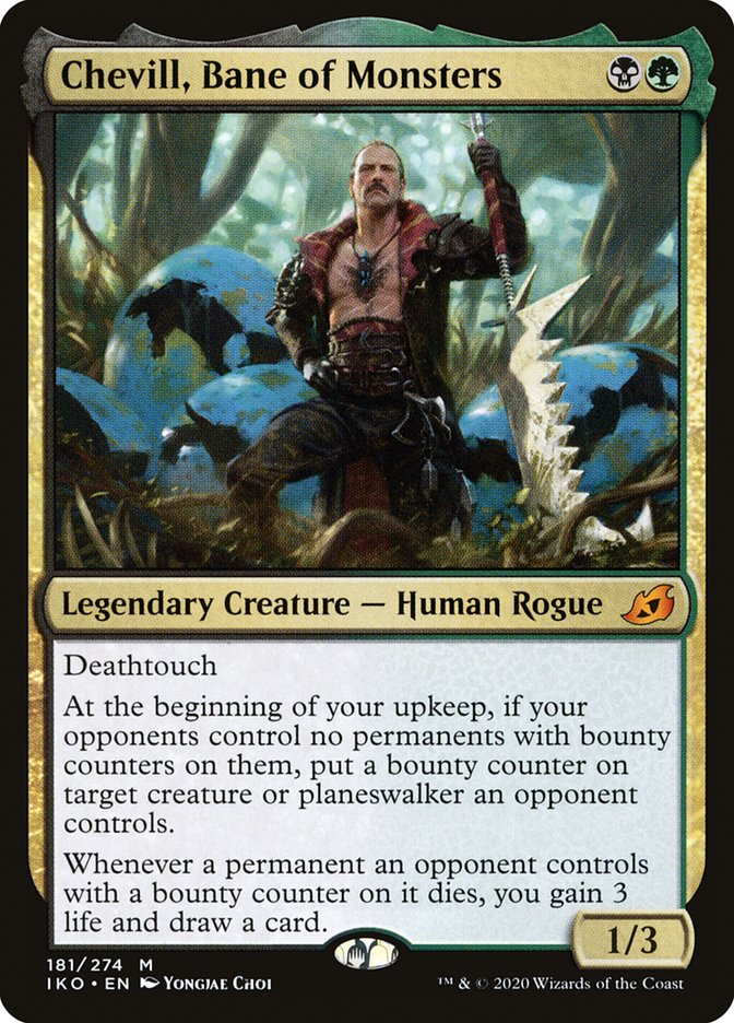 Chevill, Bane of Monsters [Ikoria: Lair of Behemoths] Foil