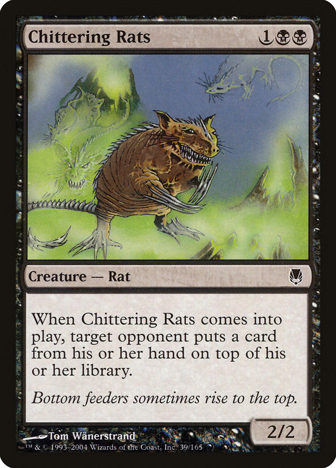 Chittering Rats [Darksteel] Foil