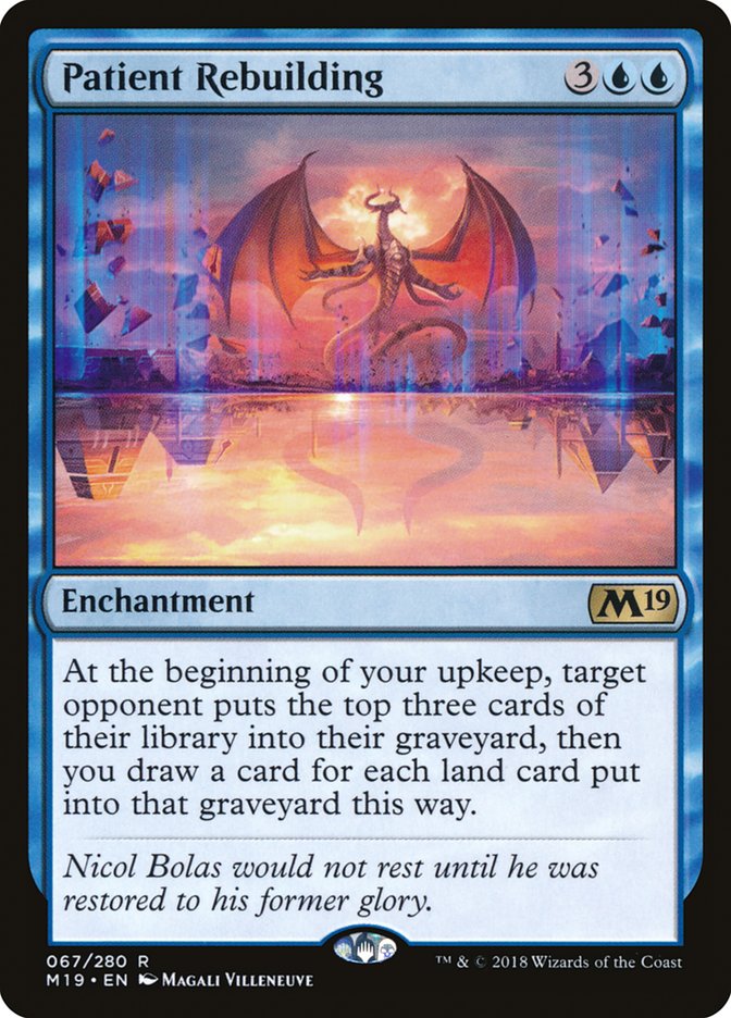 Patient Rebuilding [Core Set 2019] Foil