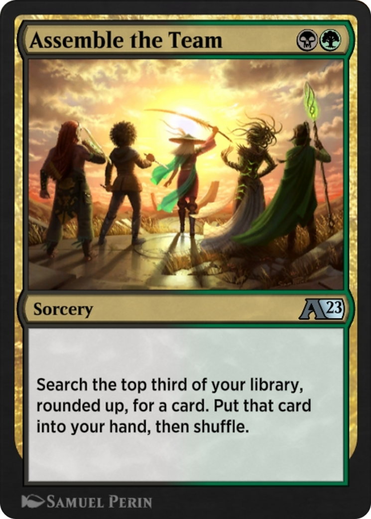 Assemble the Team  [Alchemy: The Brothers' War]