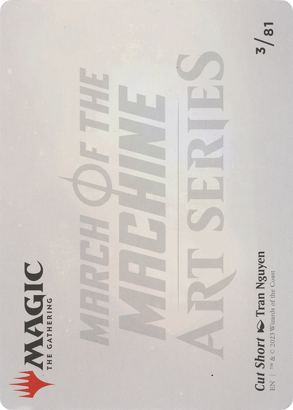 Cut Short // Cut Short  [March of the Machine Art Series] (Borderless)