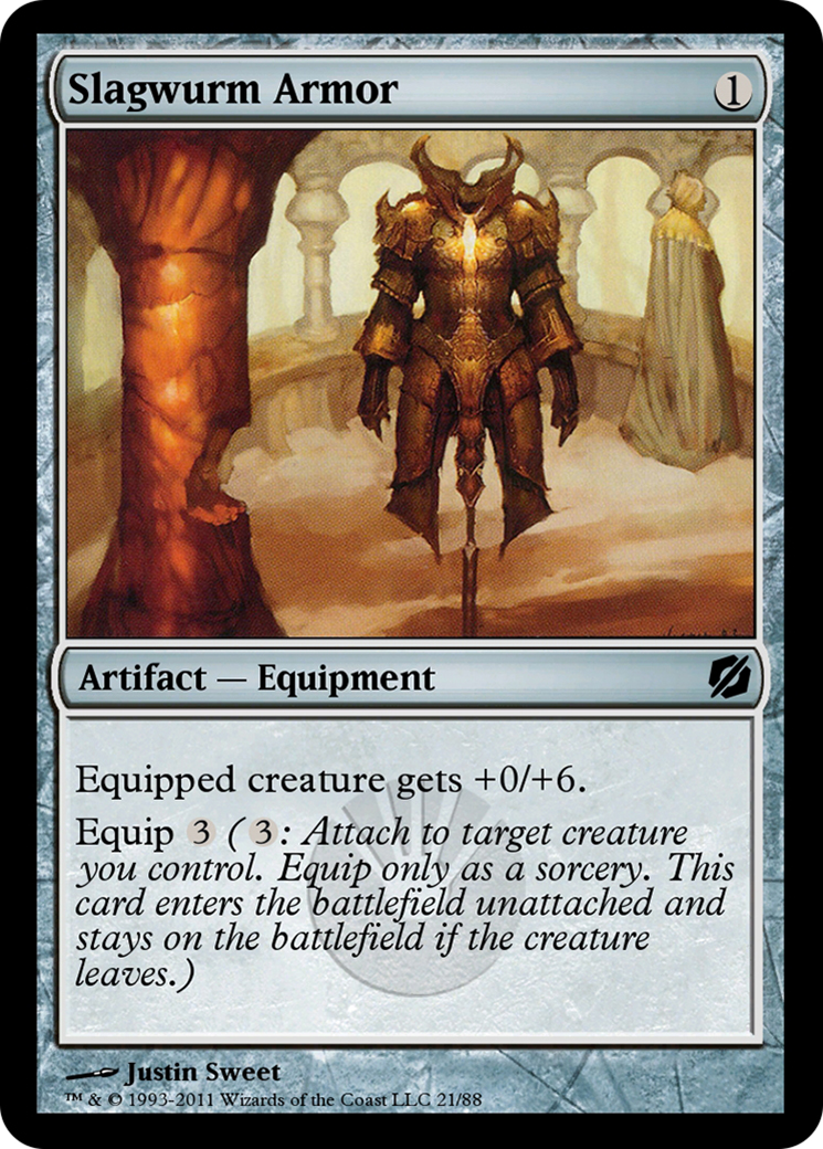Slagwurm Armor  [Duel Decks: Mirrodin Pure vs. New Phyrexia]