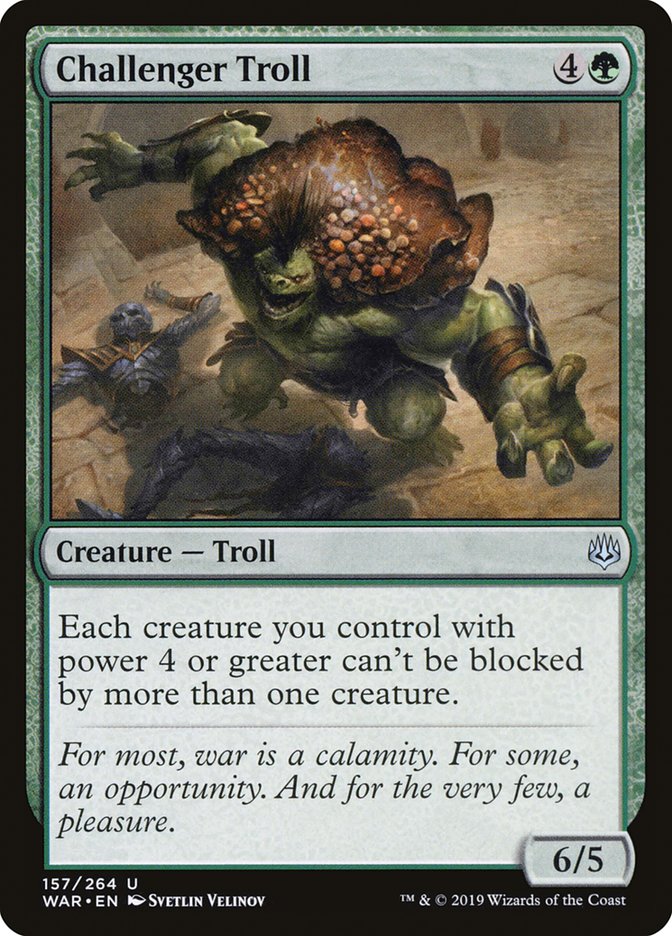 Challenger Troll [War of the Spark] Foil