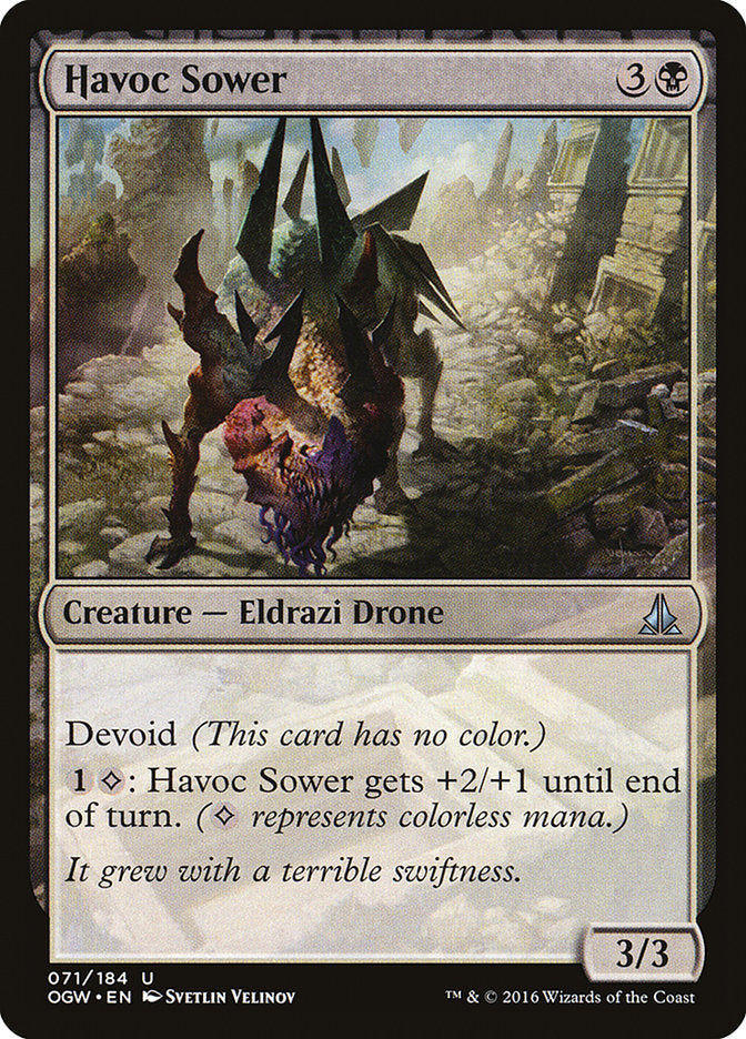 Havoc Sower [Oath of the Gatewatch] Foil