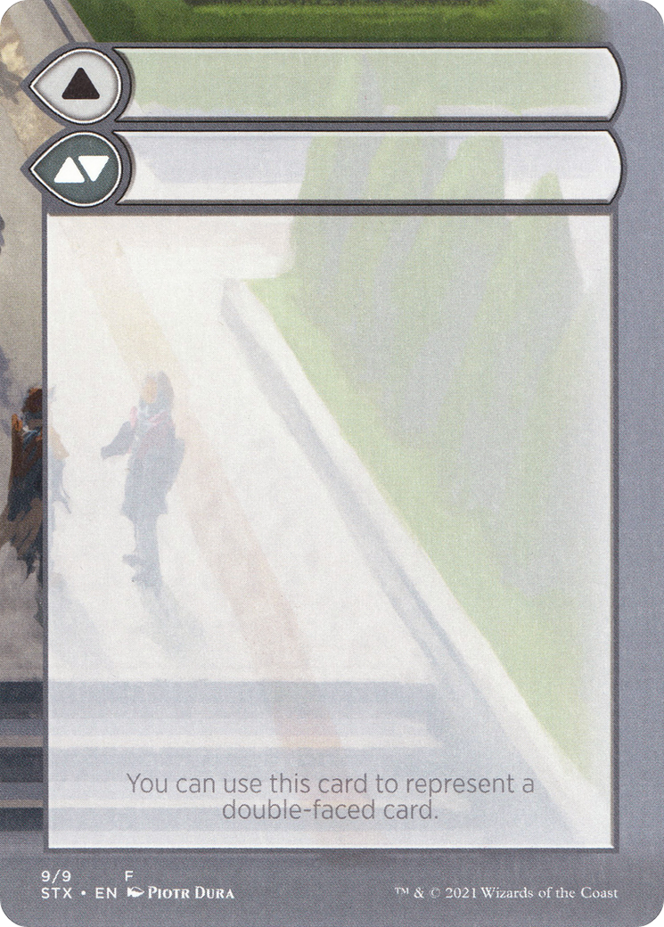 Double-Faced Substitute Card  [Strixhaven: School of Mages Substitute Cards] (Borderless)