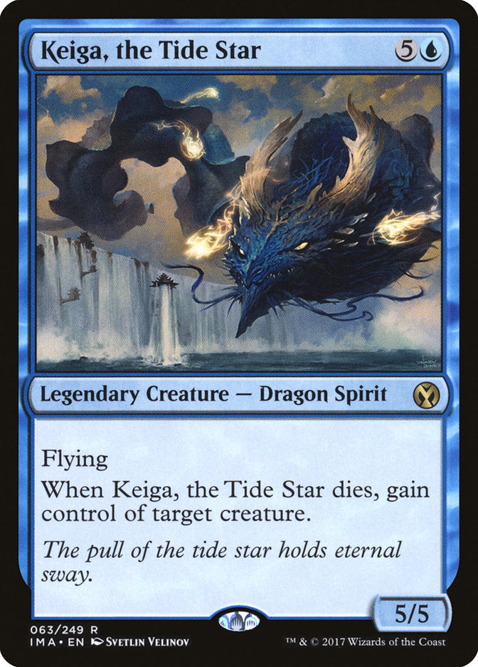 Keiga, the Tide Star [Iconic Masters] Foil