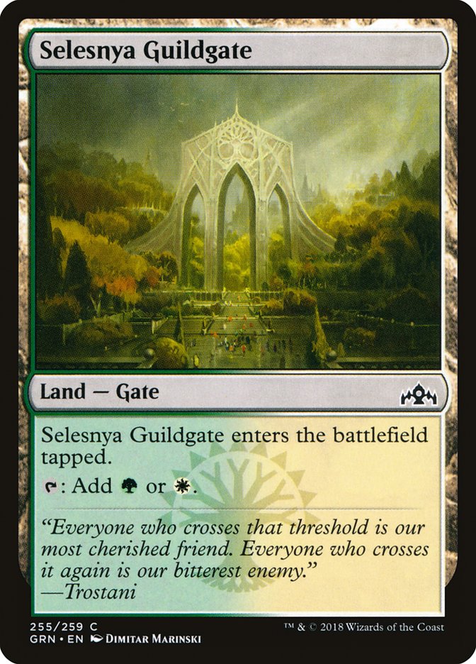 Selesnya Guildgate (255/259) [Guilds of Ravnica] Foil
