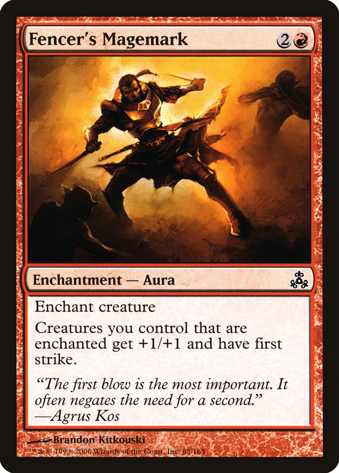 Fencer's Magemark [Guildpact] Foil