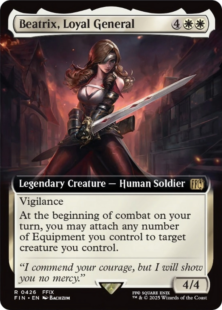Beatrix, Loyal General (Extended Art) [FINAL FANTASY]