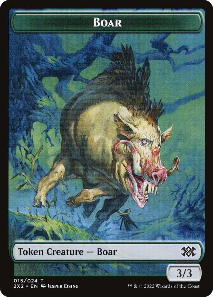 Boar  [Double Masters 2022 Tokens]