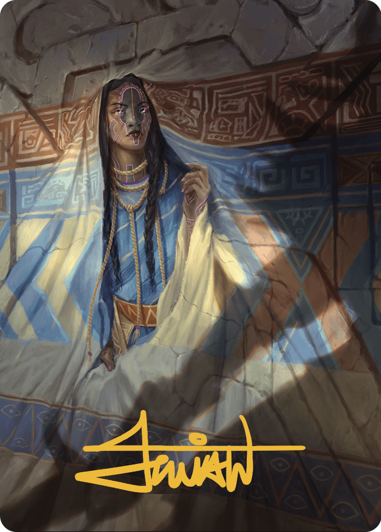 Whispersilk Cloak // Whispersilk Cloak  [The Lost Caverns of Ixalan Art Series] (Borderless)