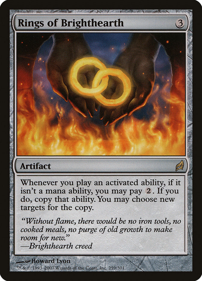 Rings of Brighthearth [Lorwyn] Foil