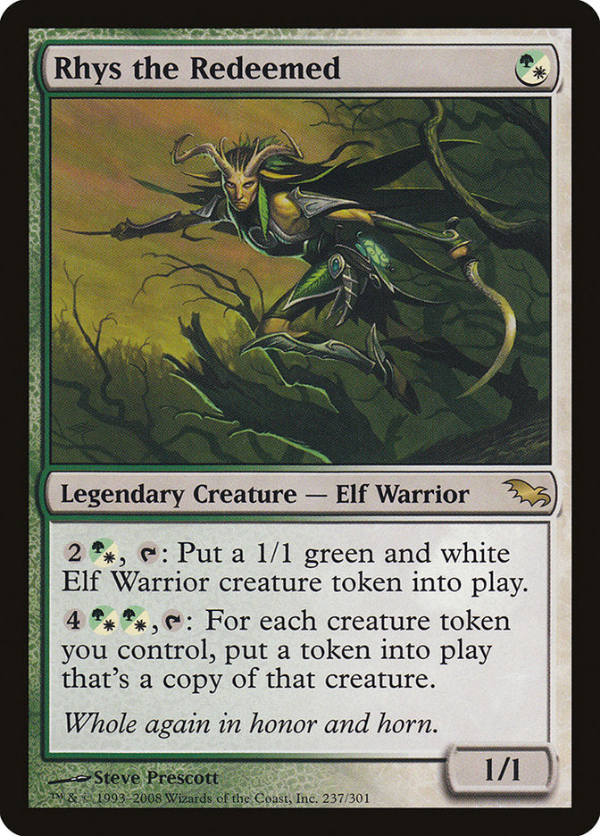 Rhys the Redeemed [Shadowmoor] Foil
