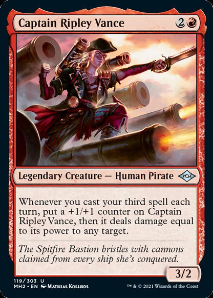 Captain Ripley Vance [Modern Horizons 2] Foil