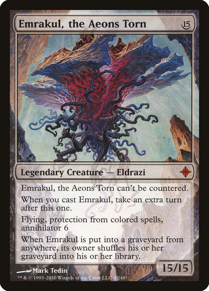 Emrakul, the Aeons Torn [Rise of the Eldrazi] Foil