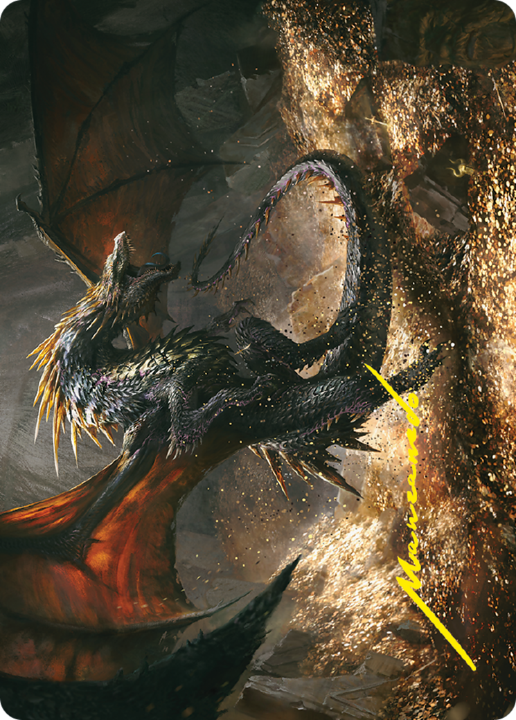 Cavern-Hoard Dragon // Cavern-Hoard Dragon  [Tales of Middle-earth Art Series] (Borderless)