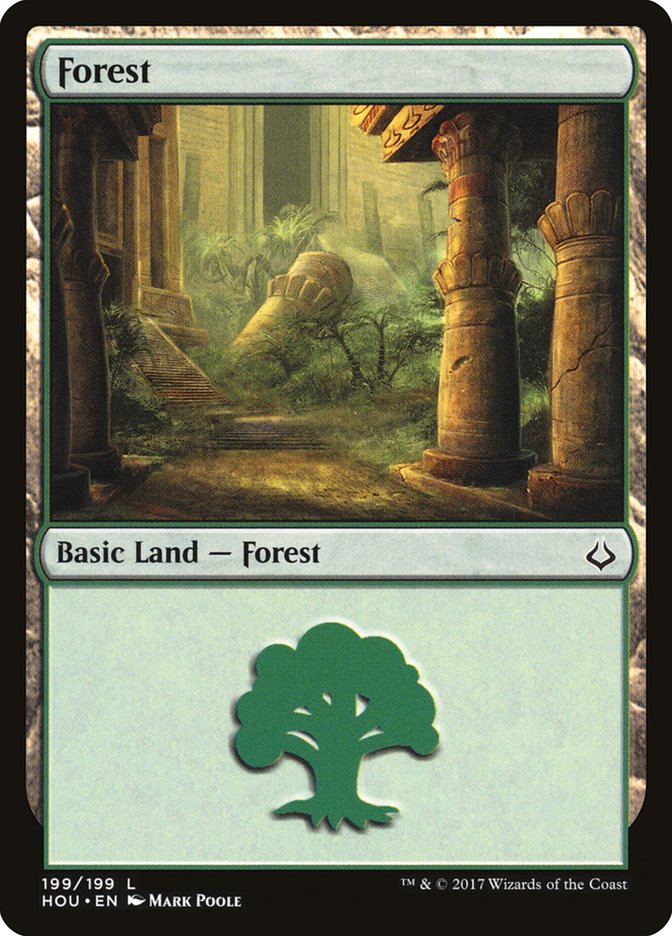 Forest (199) [Hour of Devastation] Foil