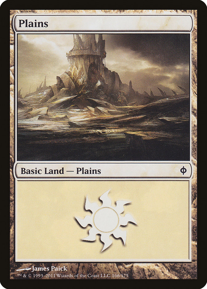 Plains (166) [New Phyrexia] Foil
