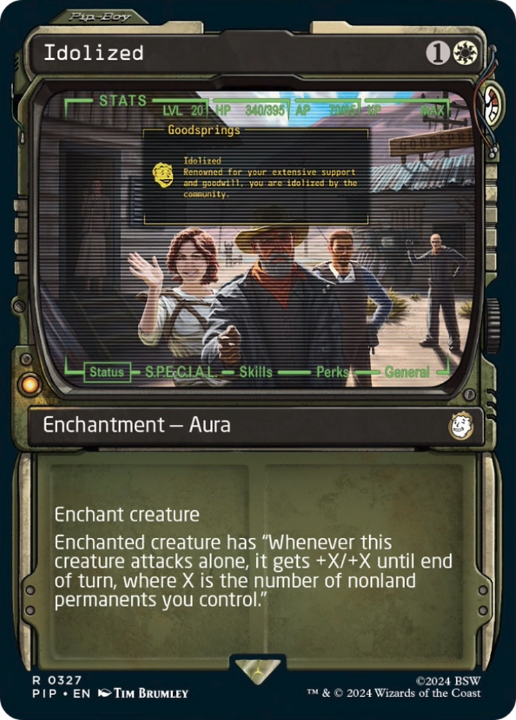 Idolized (Showcase) [Fallout] Foil