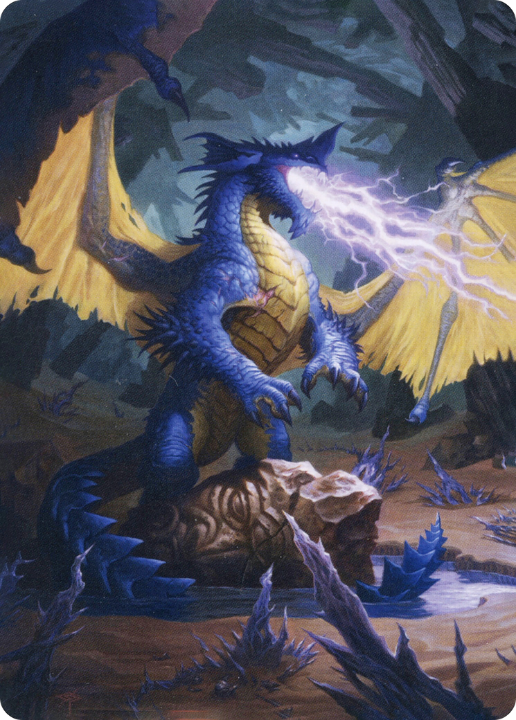 Blue Dragon // Blue Dragon  [Adventures in the Forgotten Realms Art Series] (Borderless)