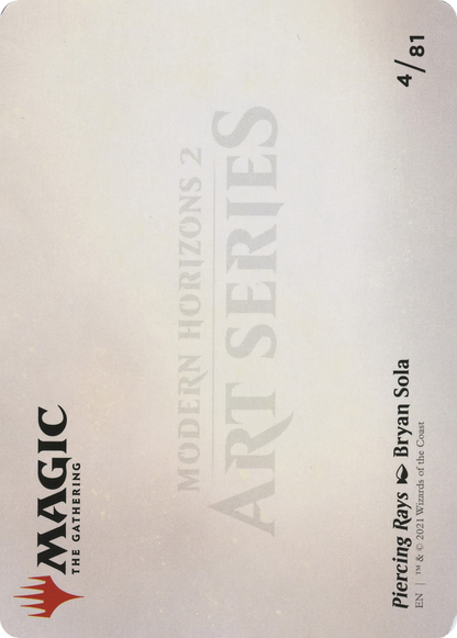 Piercing Rays // Piercing Rays  [Modern Horizons 2 Art Series] (Borderless) Foil