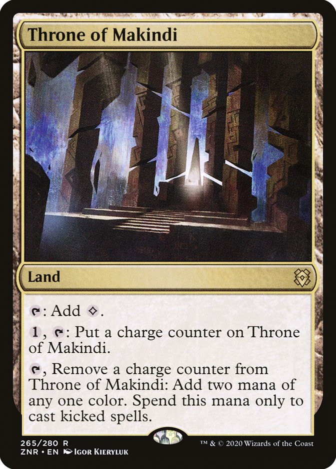 Throne of Makindi [Zendikar Rising] Foil