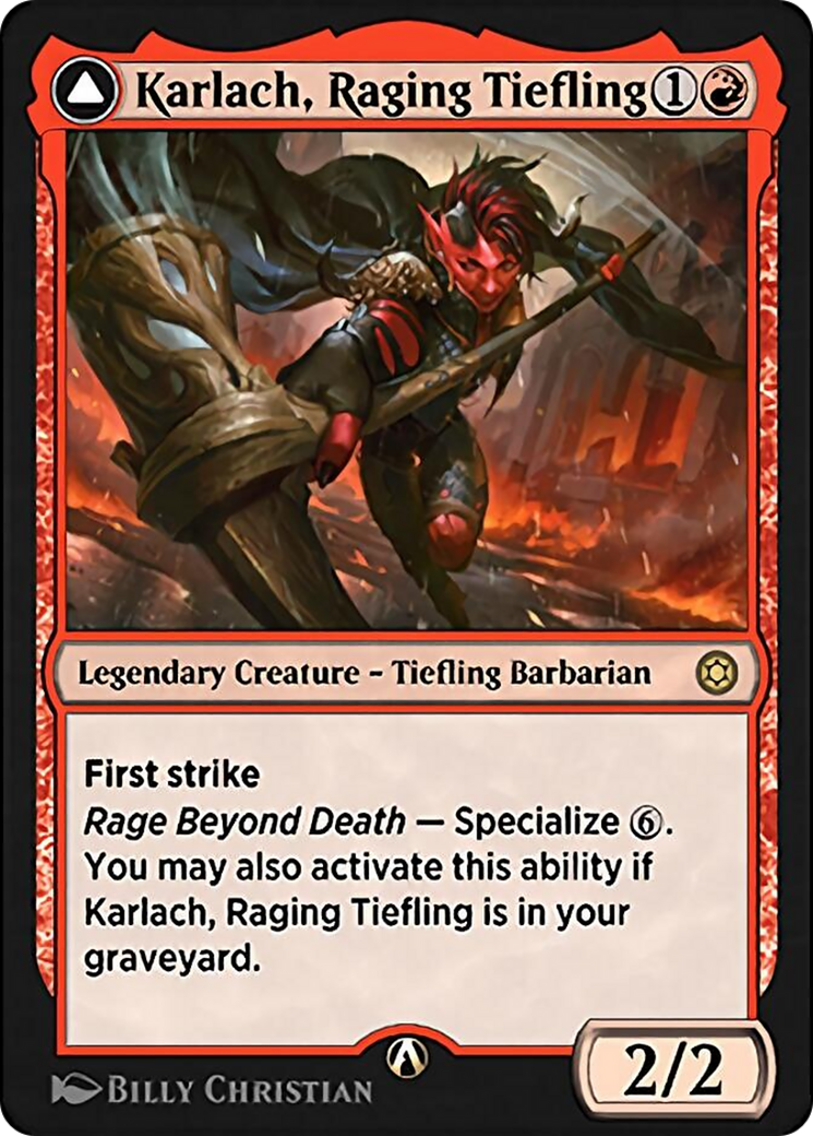 Karlach, Raging Tiefling  [Alchemy Horizons: Baldur's Gate]