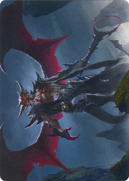Taborax, Hope's Demise // Taborax, Hope's Demise  [Zendikar Rising Art Series] (Borderless) Foil