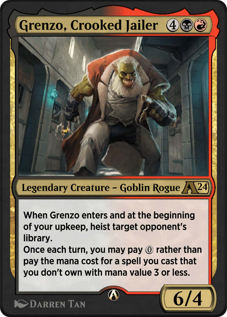 Grenzo, Crooked Jailer  [Alchemy: Outlaws of Thunder Junction]