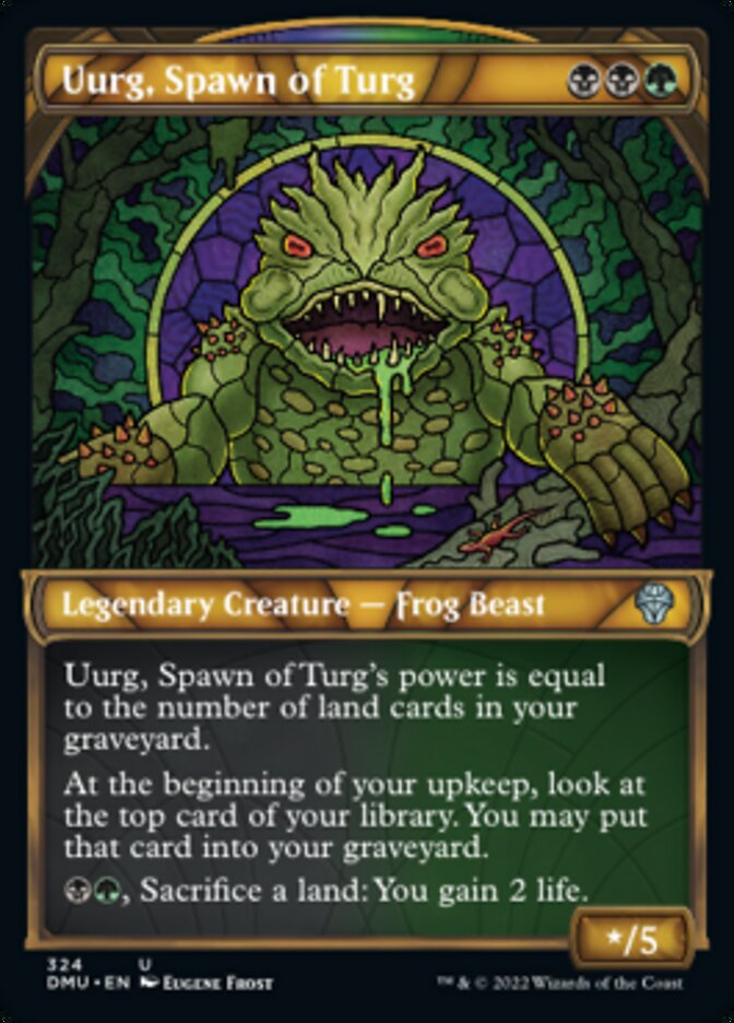 Uurg, Spawn of Turg (Showcase) [Dominaria United] Foil