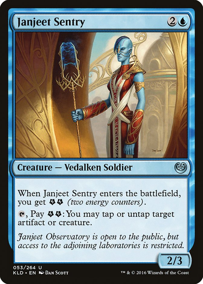 Janjeet Sentry [Kaladesh] Foil